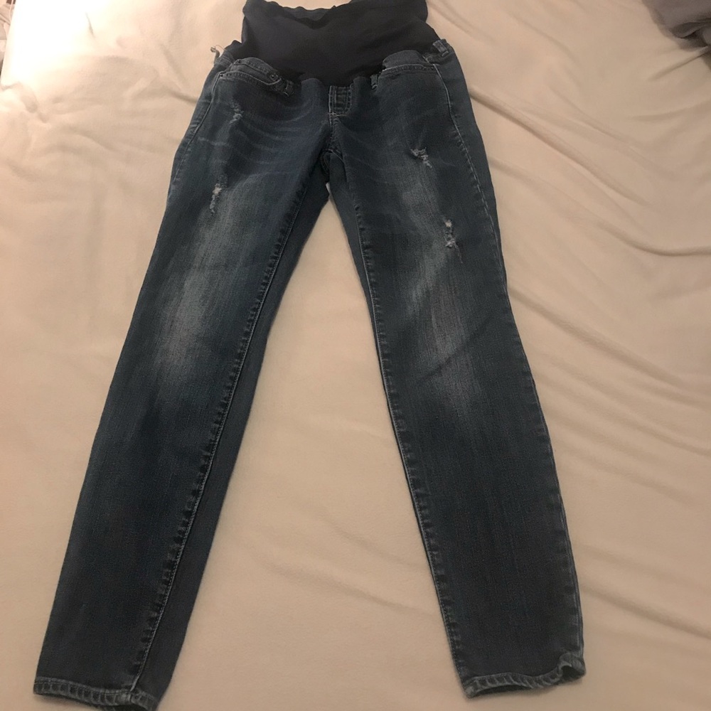 GAP 1969 Maternity Authentic True Skinny Jeans